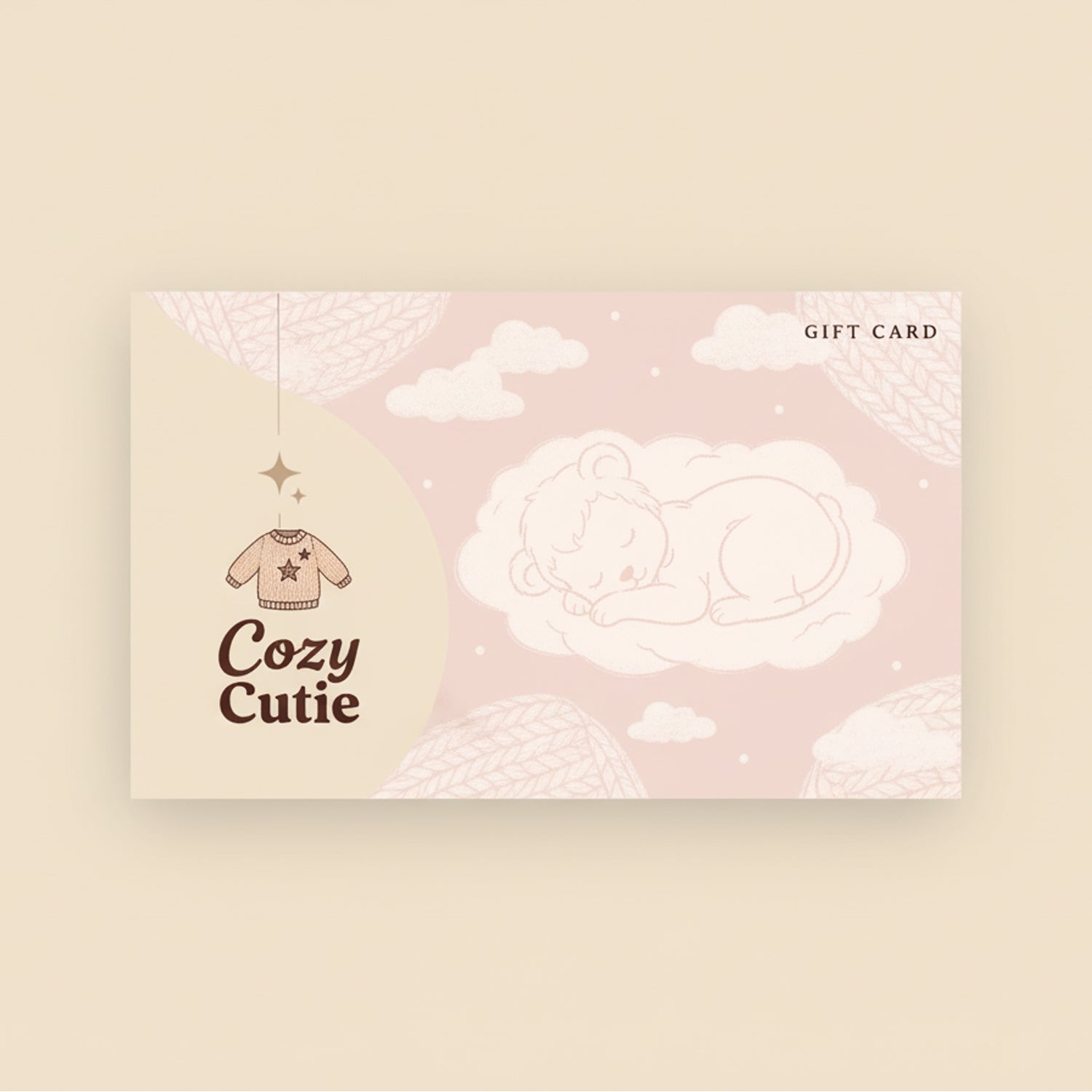 Cosy Cutie Gift Card