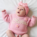 Custom Baby Name Sweater