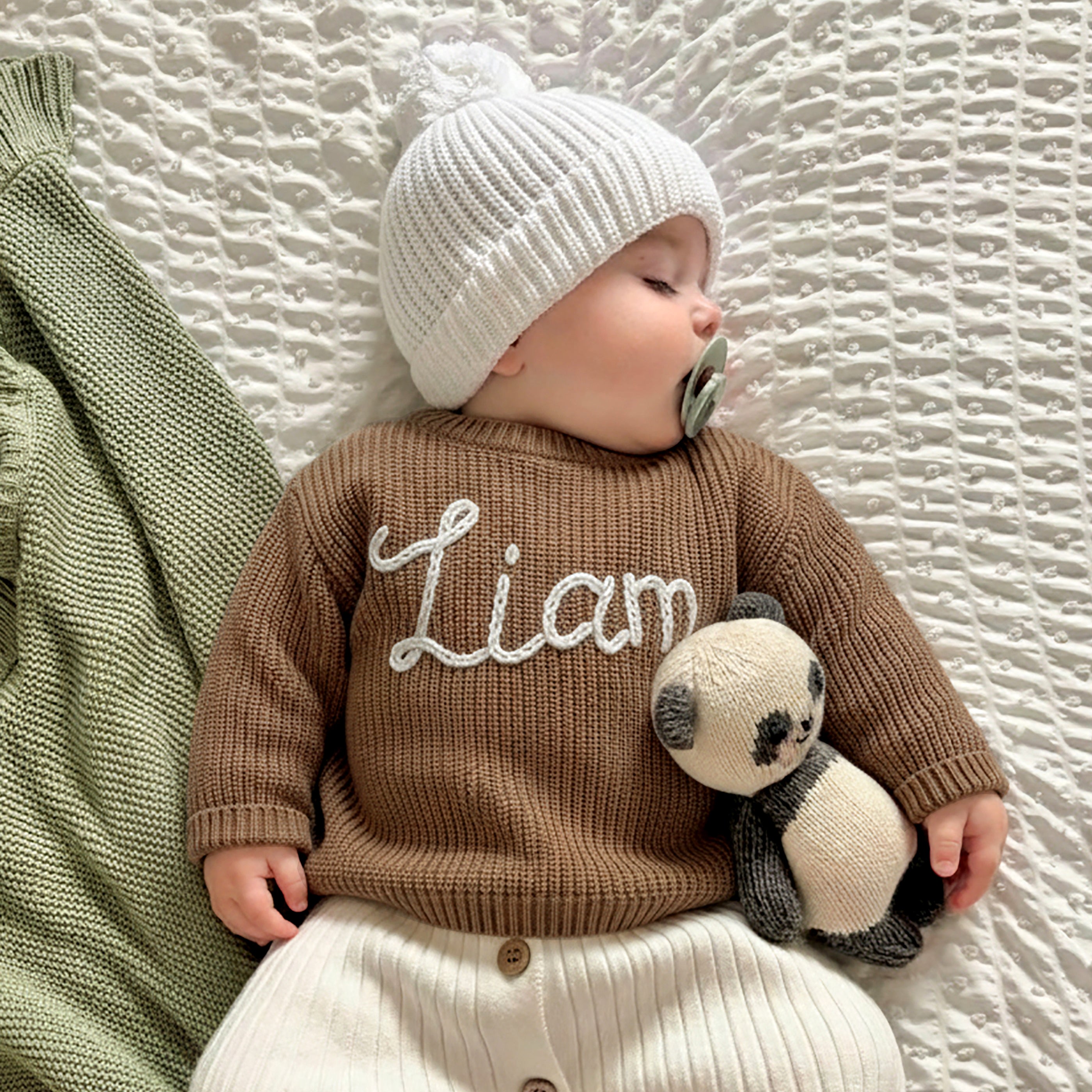 Custom Baby Name Sweater