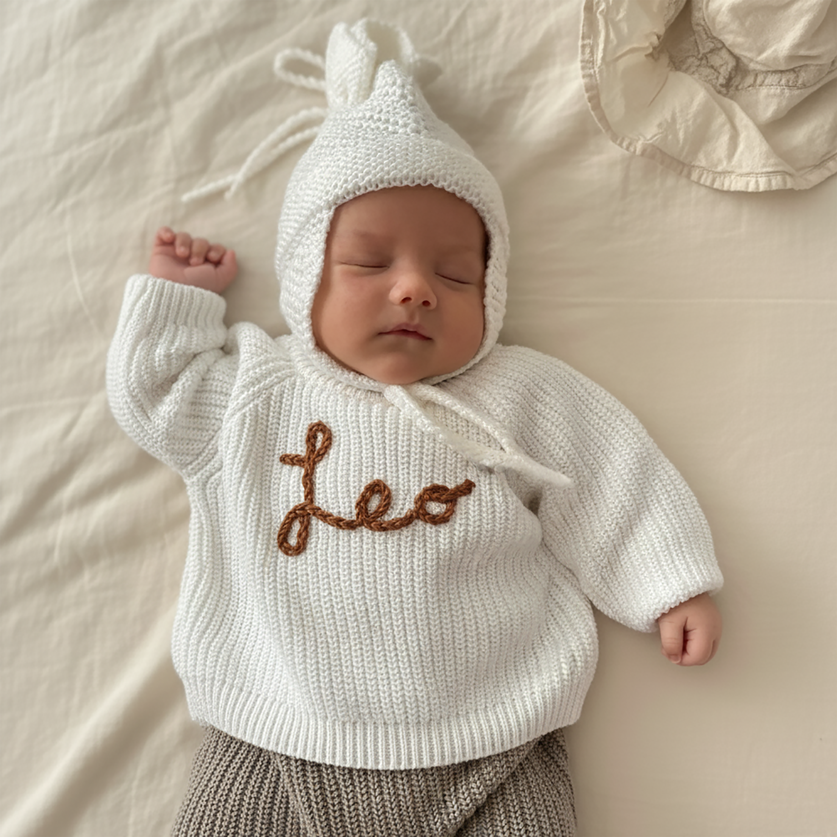 Custom Baby Name Sweater